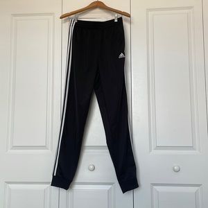 Adidas Classic White Striped Black Pants